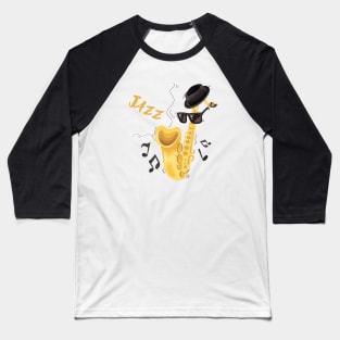 Jazz and Saxophone day Baseball T-Shirt